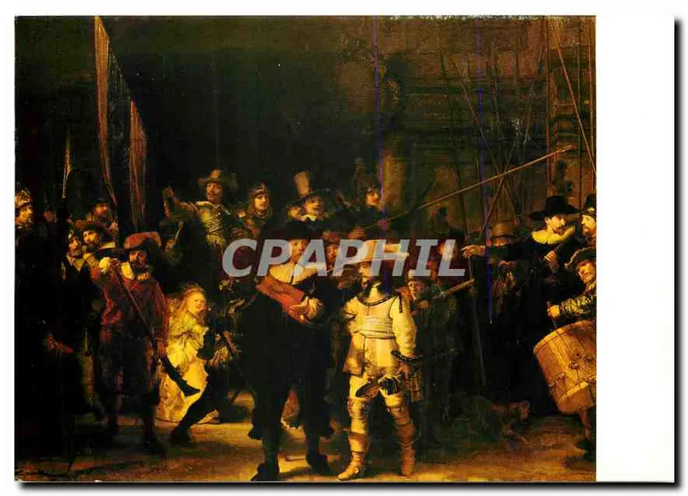 Die Nachtwache — Rembrandt Harmensz. van Rijn (1606-1669) — Rijksmuseum, Amsterdam - Vorderseite