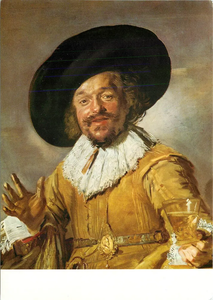 Frans Hals — Il bevitore allegro — Rijksmuseum, Amsterdam - Recto