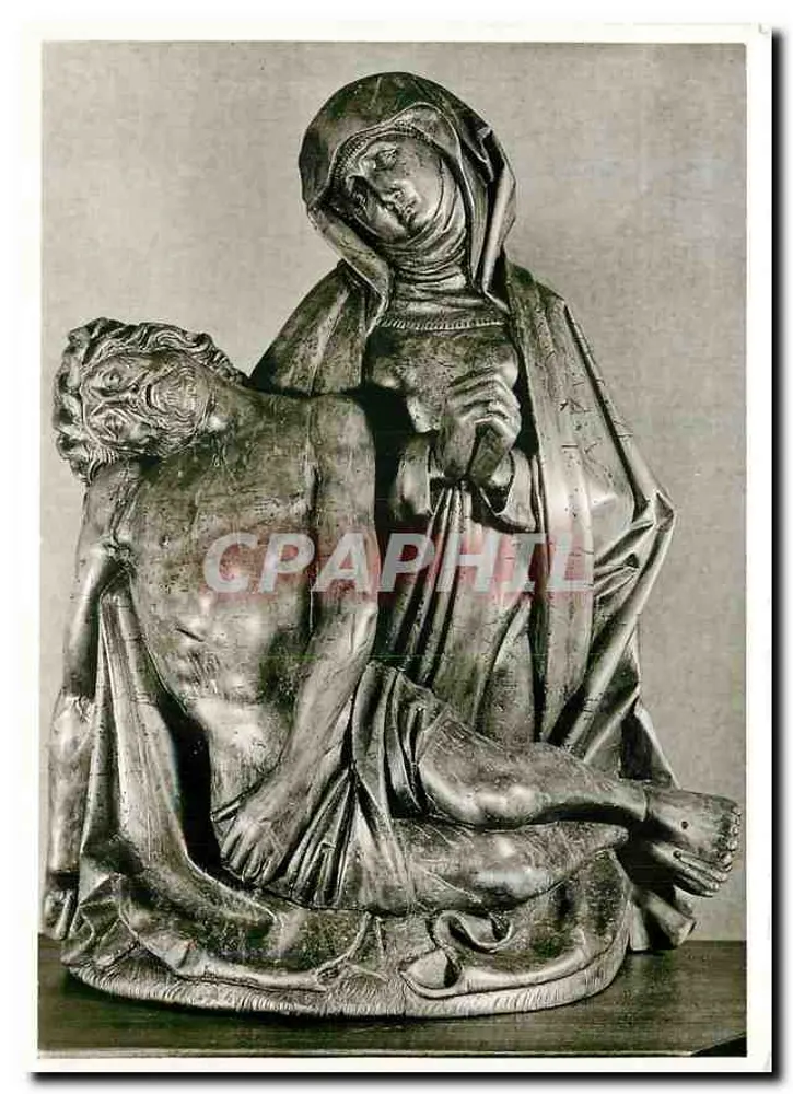 Pietà de Hinterzarten — escultura de estilo gótico tardio — editor: Johann Scherzer, HTZ 11 - Frente