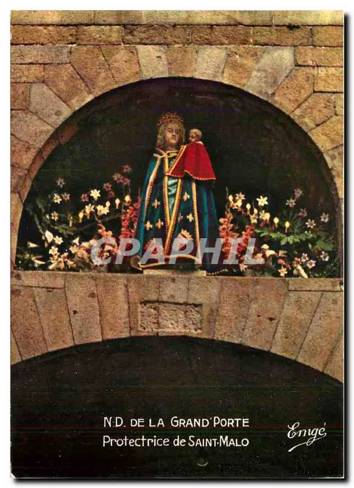 N.D. der Grand'Porte — Beschützerin von Saint-Malo — Enge - Vorderseite