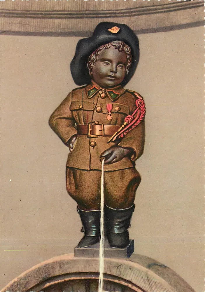 Manneken-Pis en Chasseur — Bruxelles — éditeur C.K. - Recto