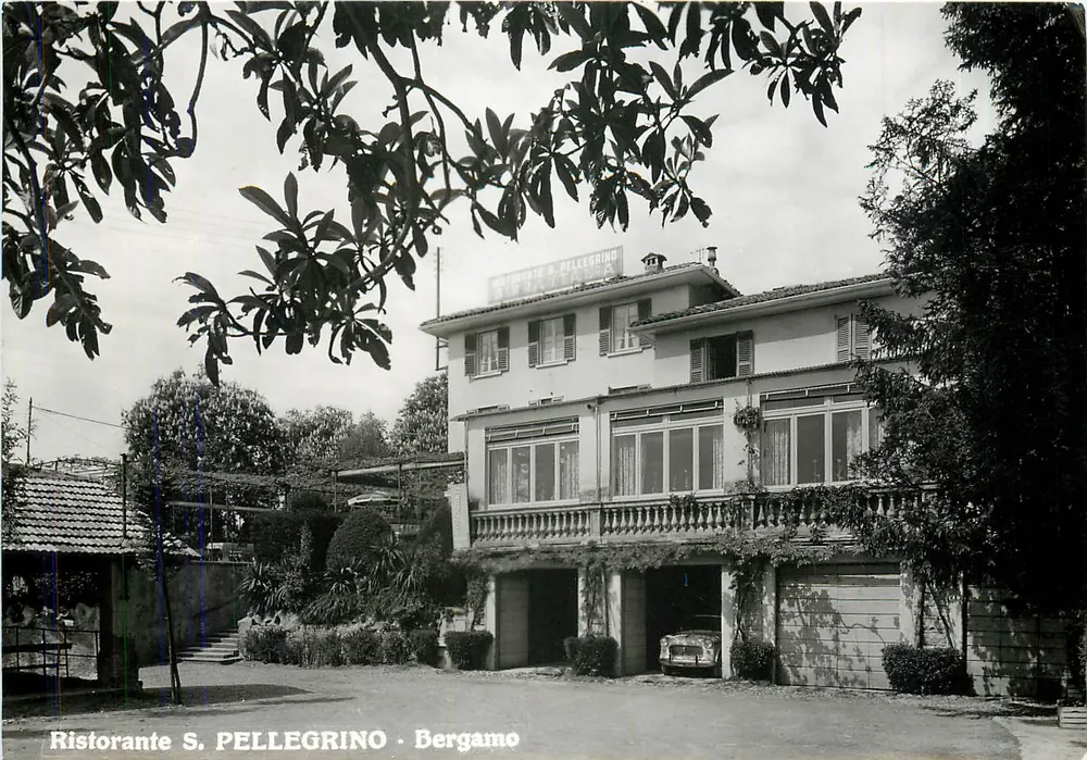 Ristorante S. Pellegrino — Bergamo — éditeur Poto Wells - Recto