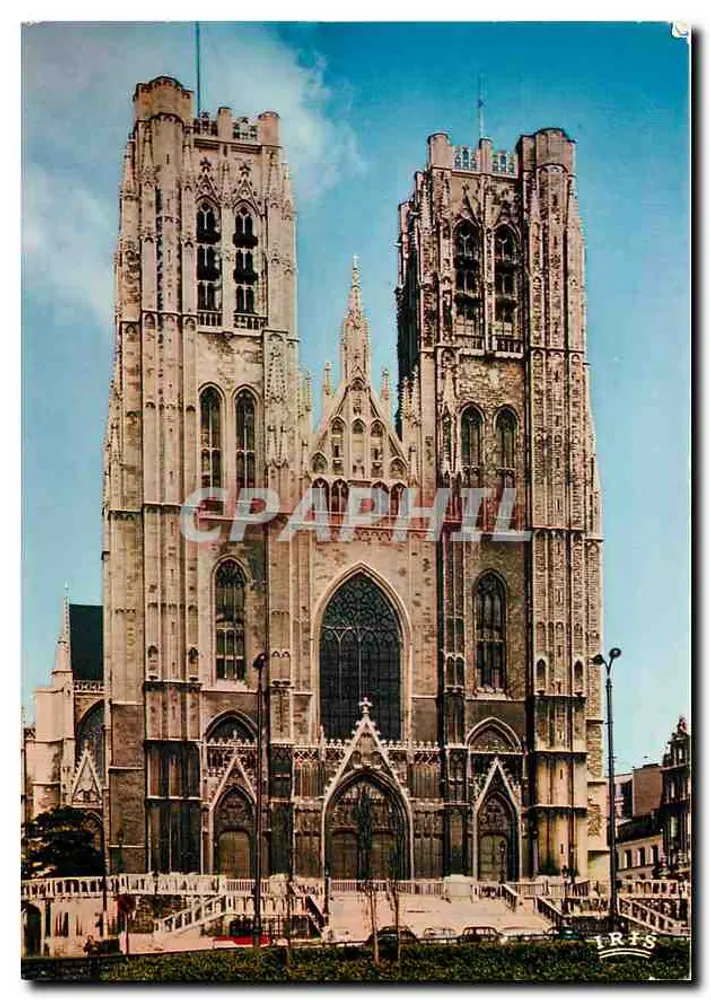 Bruxelas — Catedral de São Miguel — editor Mexichrome, n°3 - Frente