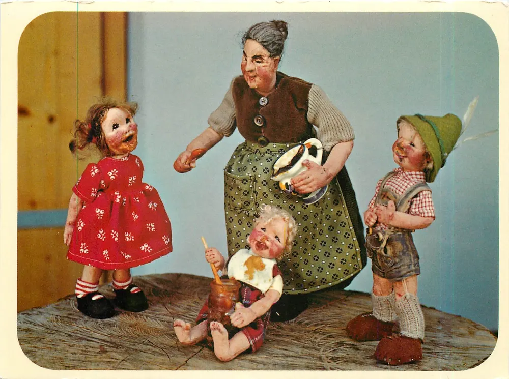 Poupées sucrées — cena de vida — edição Jellí Rinaff, Klagenfurt - Frente