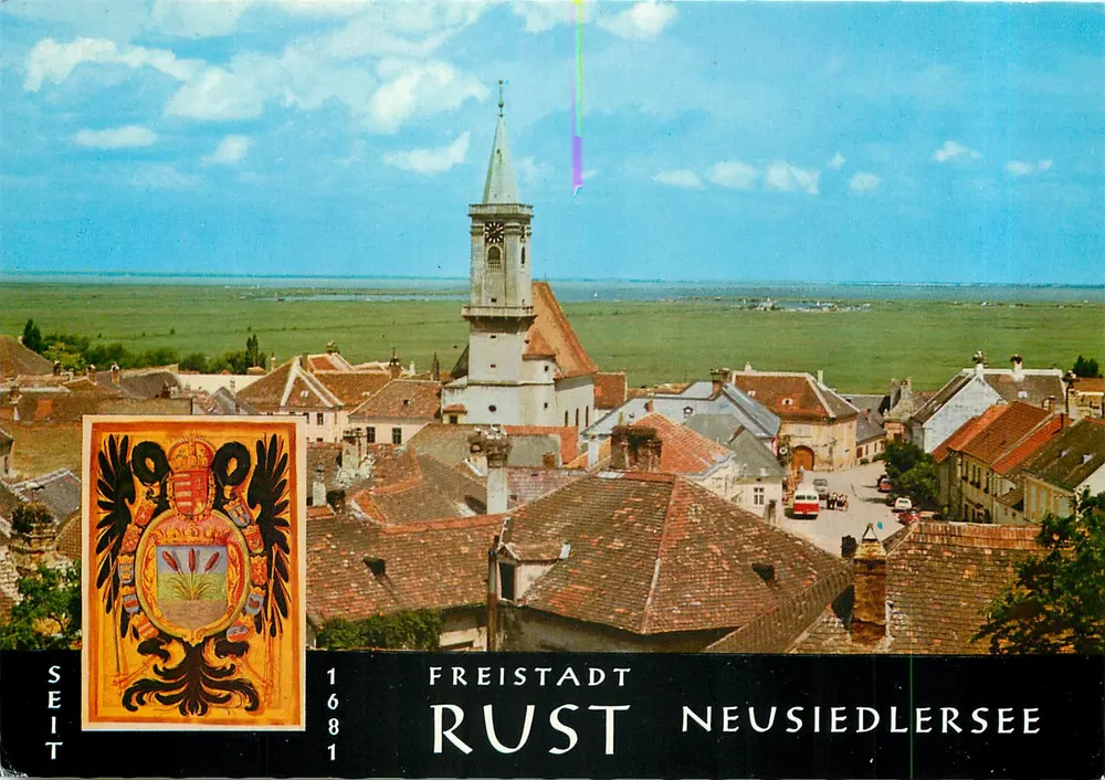 Freistadt Rust — Neusiedlersee — editor F. EIAHN, n° C 37 - Frente