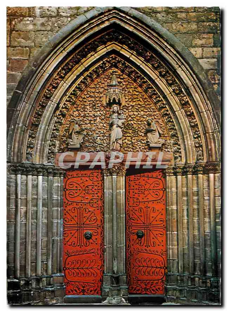 Marburg an der Lahn — Elisabethkirche — Portal — F.G. Zeitz Verlag - Recto