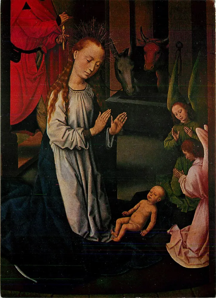 Nativité de Jésus — Hans Memling (vers 1433-1484) — Bildverlag Freiburg - Recto