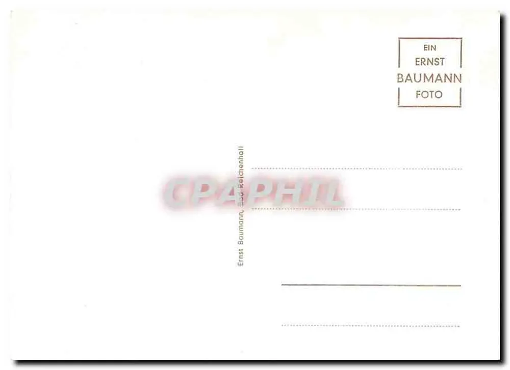 Obersalzberg — El Platterhof antes de 1945 — Ernst Baumann, n°1243 - Reverso