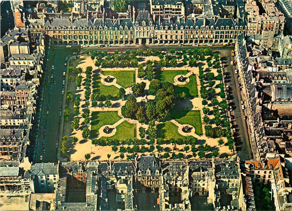 Place des Vosges — Paris — Edições d'Art Yvonn - Frente