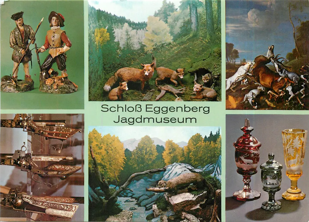 Schloß Eggenberg - Museu de Caça — Museu Landesmuseum Joanneum Graz, JE 7 - Frente