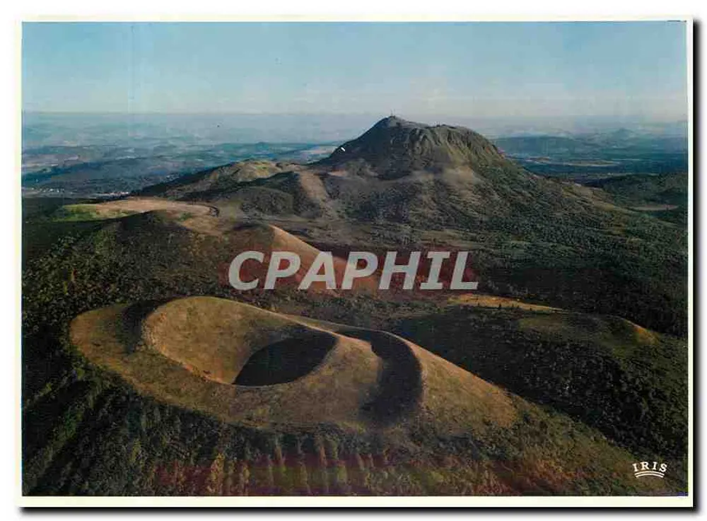 Puy-de-Dôme — Vue aérienne — Éditions IRIS - Recto
