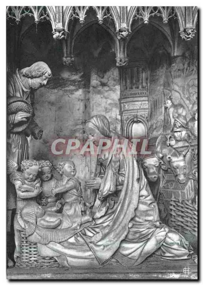 Geburt Jesu — Schloss des Chors (16. Jahrhundert) — Editions Houvet, Chartres - Vorderseite