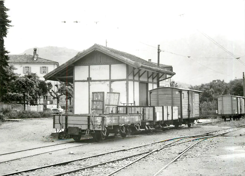 Tessereute — Güterbahnhof — Photo A. Renault - Vorderseite