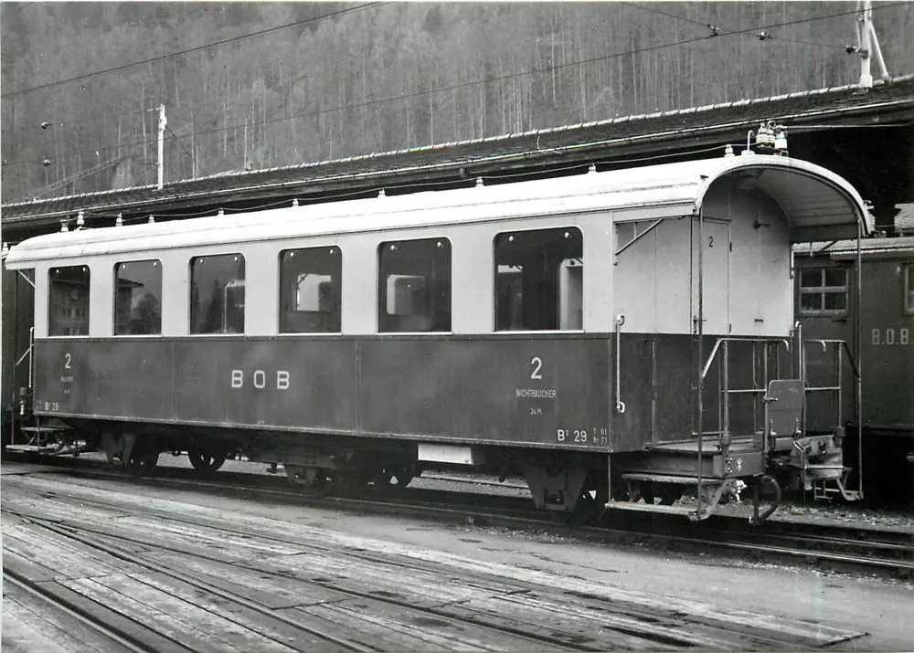 Vagone B3 29 a Interlaken-Ost — 160.8 BOB - Recto