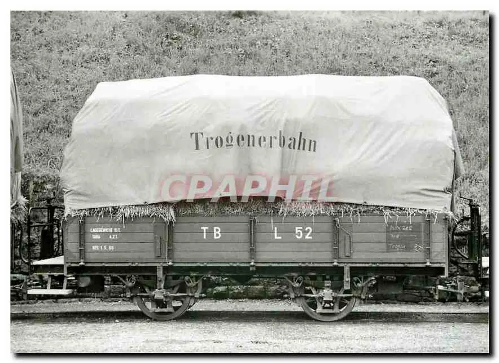 Tombereau L 52 — gare de Trogen — photo J.-L. Rochaix - Recto