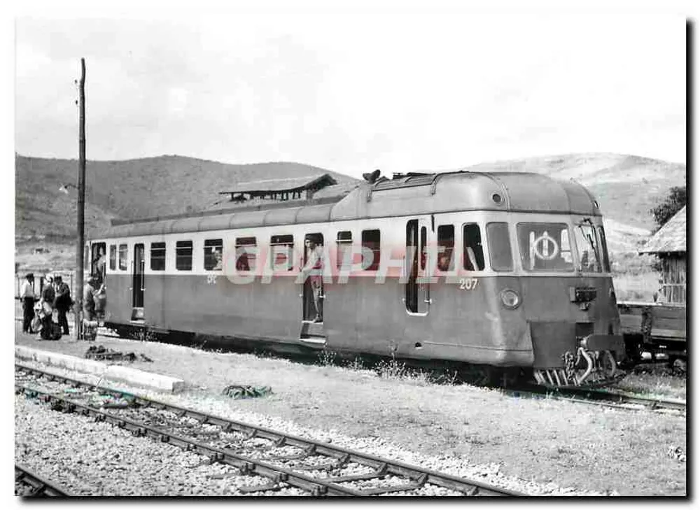 Autorail Renault ABH 8 207 — Ponte-Leccia — Foto B. Rozé - Vorderseite