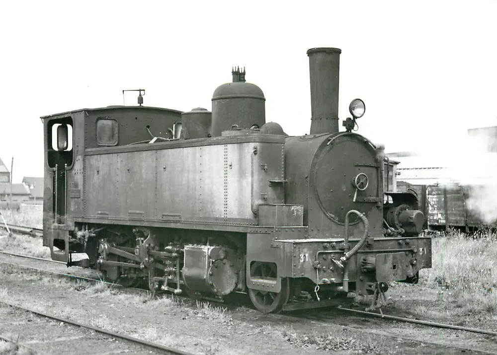 Dampflokomotive 130 T Nr. 31 Piguët in Vieux-Lourches — Photo B. Rozé — 618.1 - Vorderseite