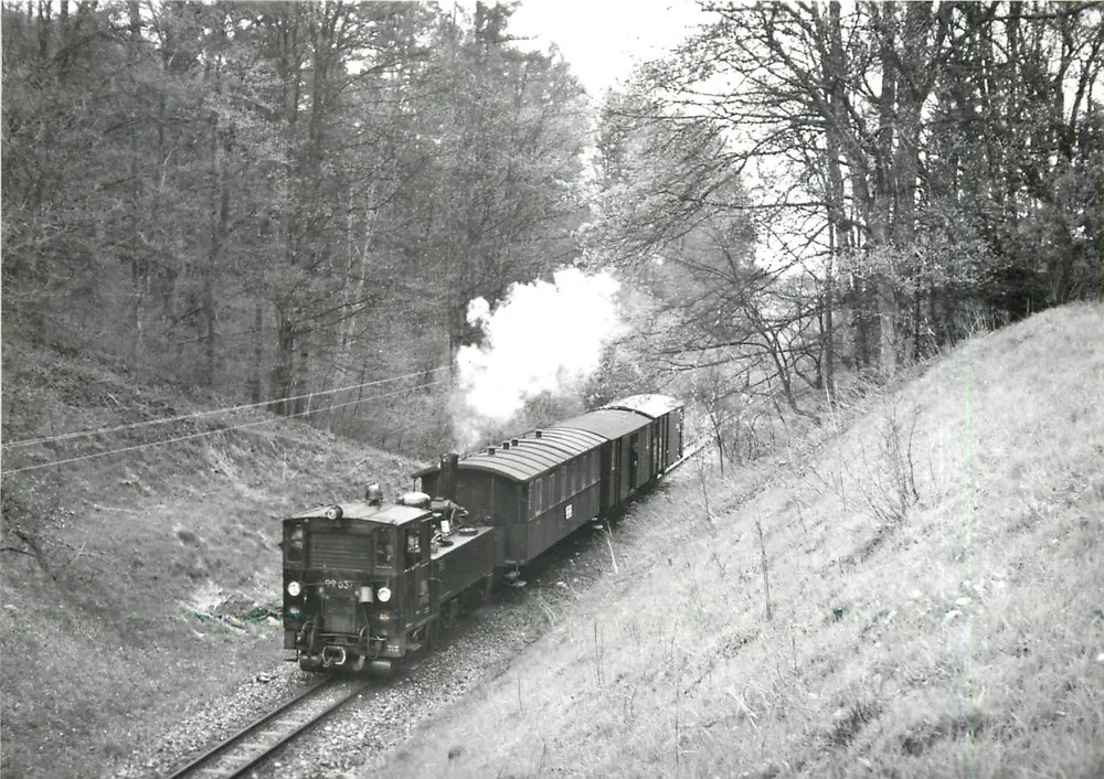 Trem a vapor — Nördlich Schussenried — BVA, Aloys Fauquez, n°619.4 - Frente
