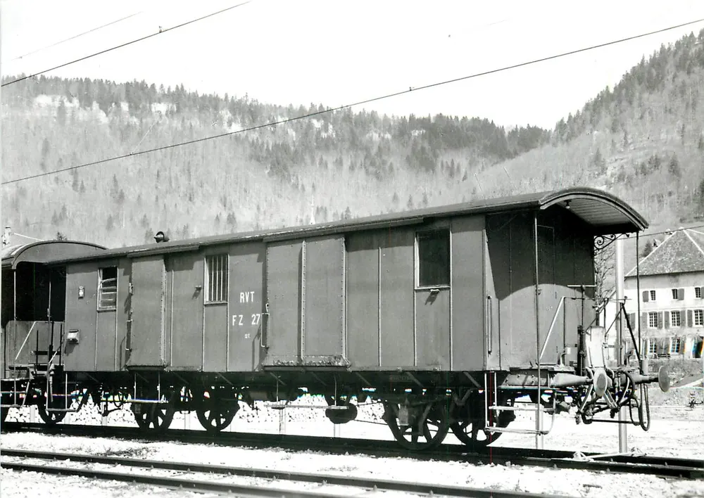 RVT FZ 27 — Dienstwagen — Ernst B. Lentwiler Verlag, CH-8033 Zürich - Vorderseite