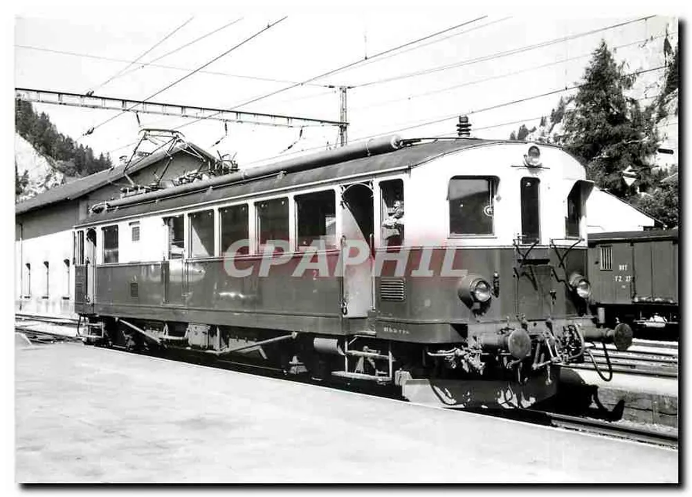 Train électrique T2 27 — ex-MO ABDe 4/4 — RVT, Suisse — Ernst B. Leunwiler Verlag - Recto