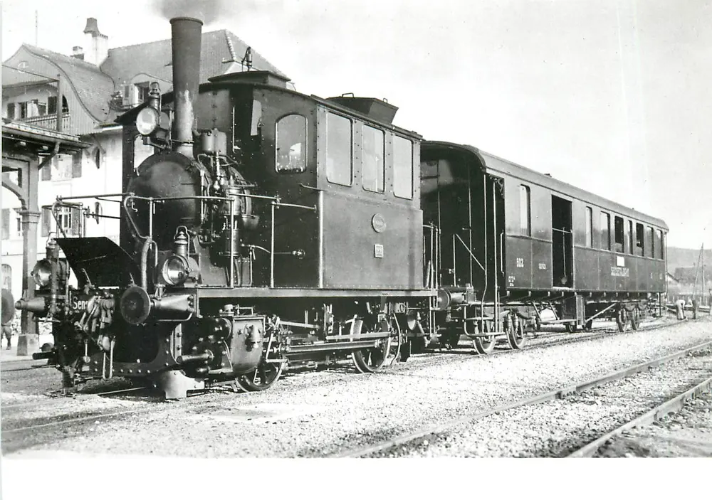 Sensetal — Lokalbahn-Komposition 1911 — Ernst B. Leutwiler Verlag - Vorderseite