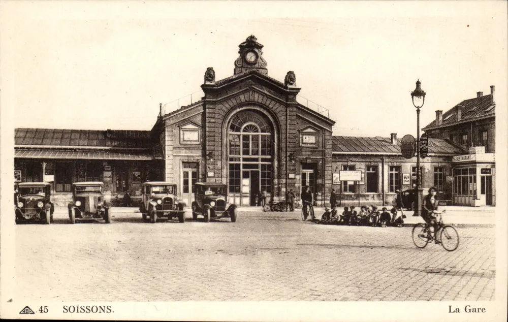Soissons — A Estação — editor AHA n°45 - Frente