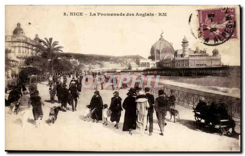 Nice - A Promenade dos Ingleses - RM - Frente