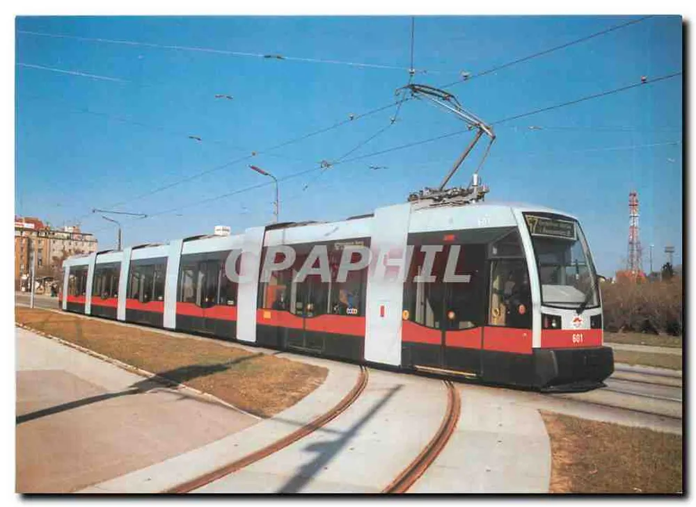 Tramway tipo B' 601 — linha 67 — Wien Niederflurstraßenbahn — Nattergasse, Alten Landgut — Norbert Schmid - Frente