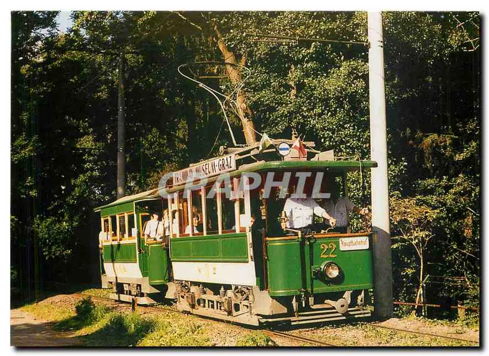 Museu do Trem de Graz — Trem TW 22 com motor BW 36a — editor Museu do Trem de Graz - Frente
