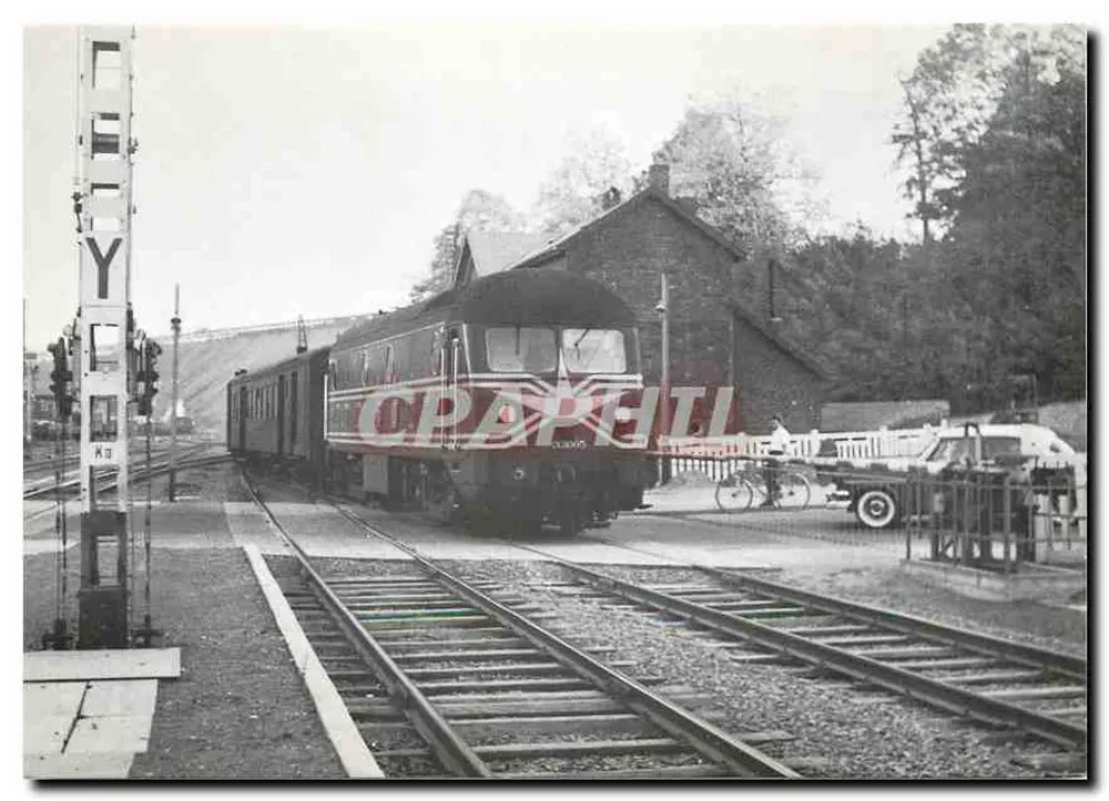 Locomotiva elettrica diesel serie 59 — Clabecq — SNCF / SNCB - Recto