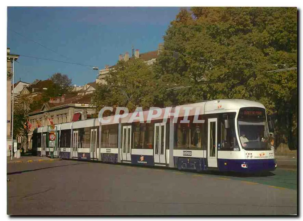 Tramway Be 6/8 865 « Cityrunner » — Linie 12, Place-Neuve — Editions BE - Vorderseite