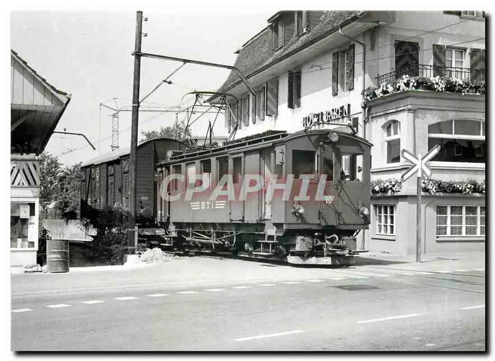 Ins Dorf — Tramway BTI BDe 4/4 10 — Ernst B. Leutwiler Verlag - Frente