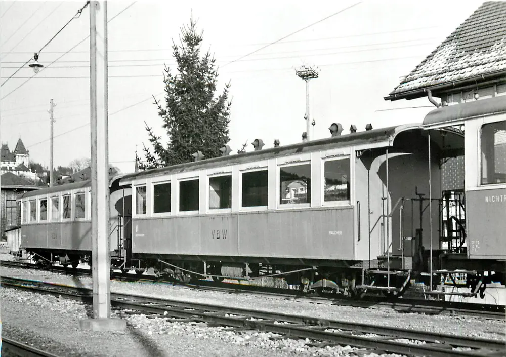 Worb — Original VBW B 3 und B 6 Lokomotiven — Foto J.-J. Meltzer - Vorderseite