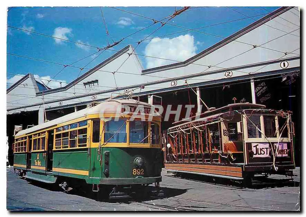 Kew Depot — 75 anos de serviço — Biscay Greetings Pty. Ltd. - Frente