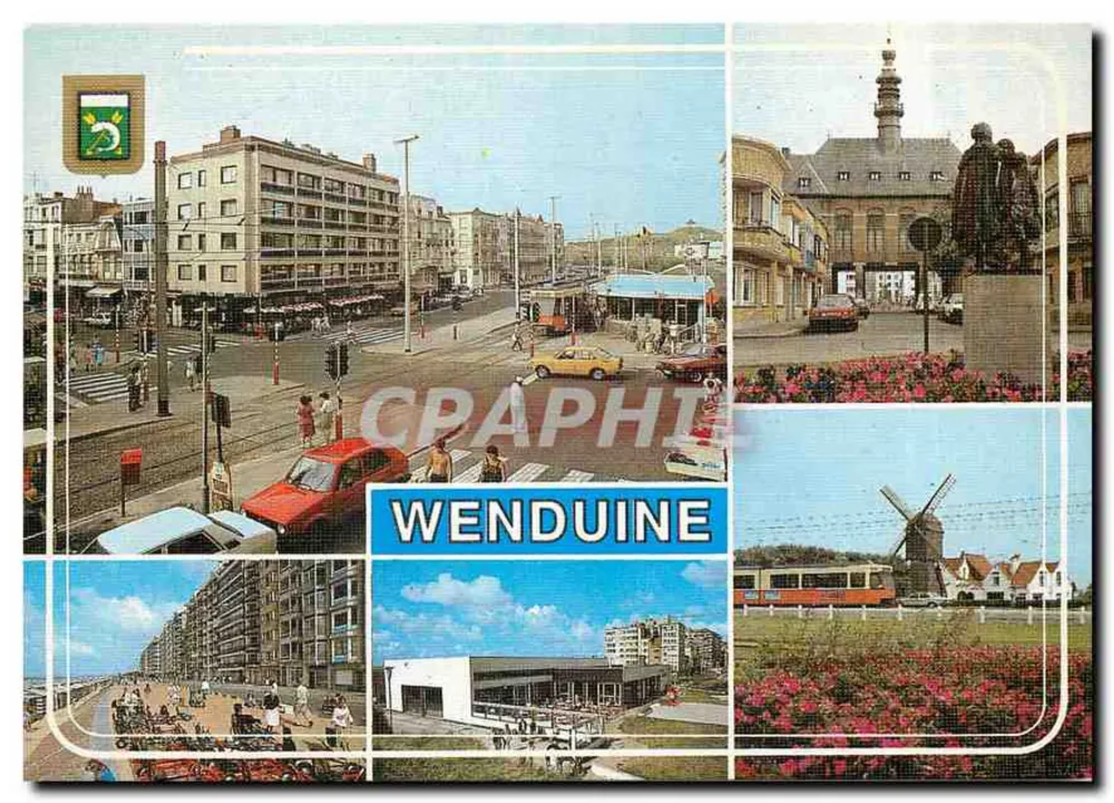 Wenduine — vista panorâmica — a. van mieleghem & Industrie en Escapage - Frente