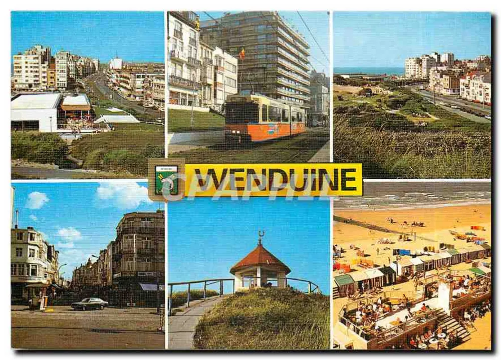 Wenduine — vista panorâmica — a. van van Mieghem, W.54 - Frente