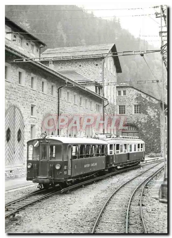 Châtelard — Tramway MC Bt 51 — Photo D. Heer - Recto