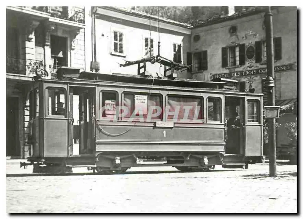 Tramway em Martigny — TrMB Ce 2/2 (SWS/SAAS 1906), antigo MC n°41 — Ernst R. Leuwyler Verlag - Frente
