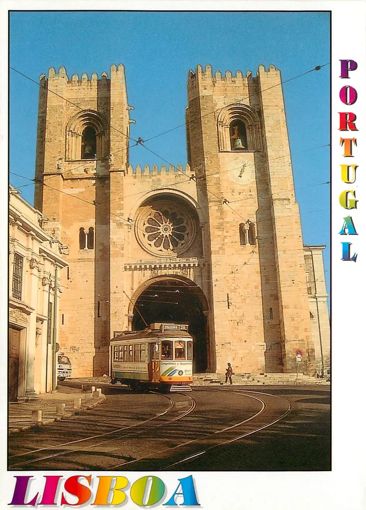 Lissabon — Kathedrale Santa Maria Maior (12. Jahrhundert) — Verlag Lx 7 - Vorderseite