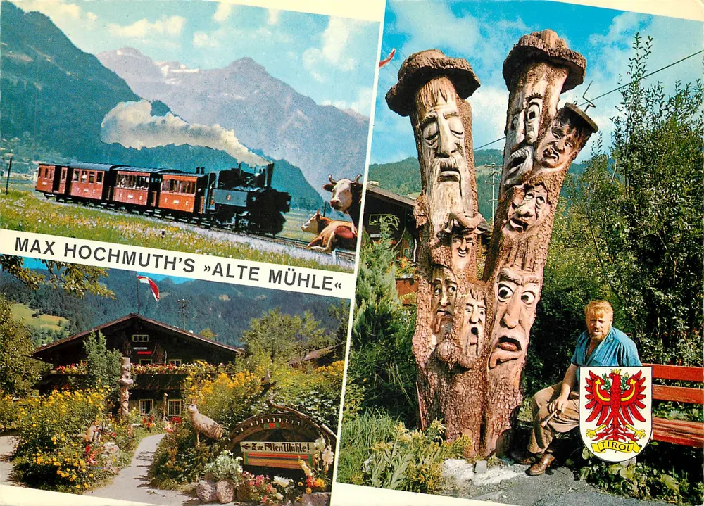 Alte Mühle — Max Hochmuth's — Mayrhofen, Tirol - Frente