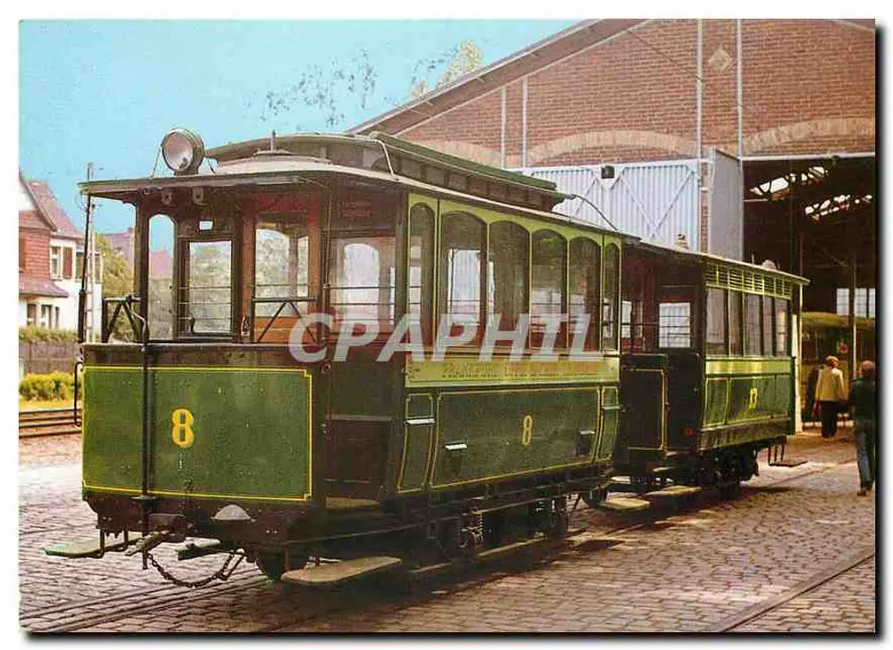 Frankfurt am Main Tramway — Tram No. 8 and Car No. 13 — Stadtwerke Frankfurt a.M. - Front