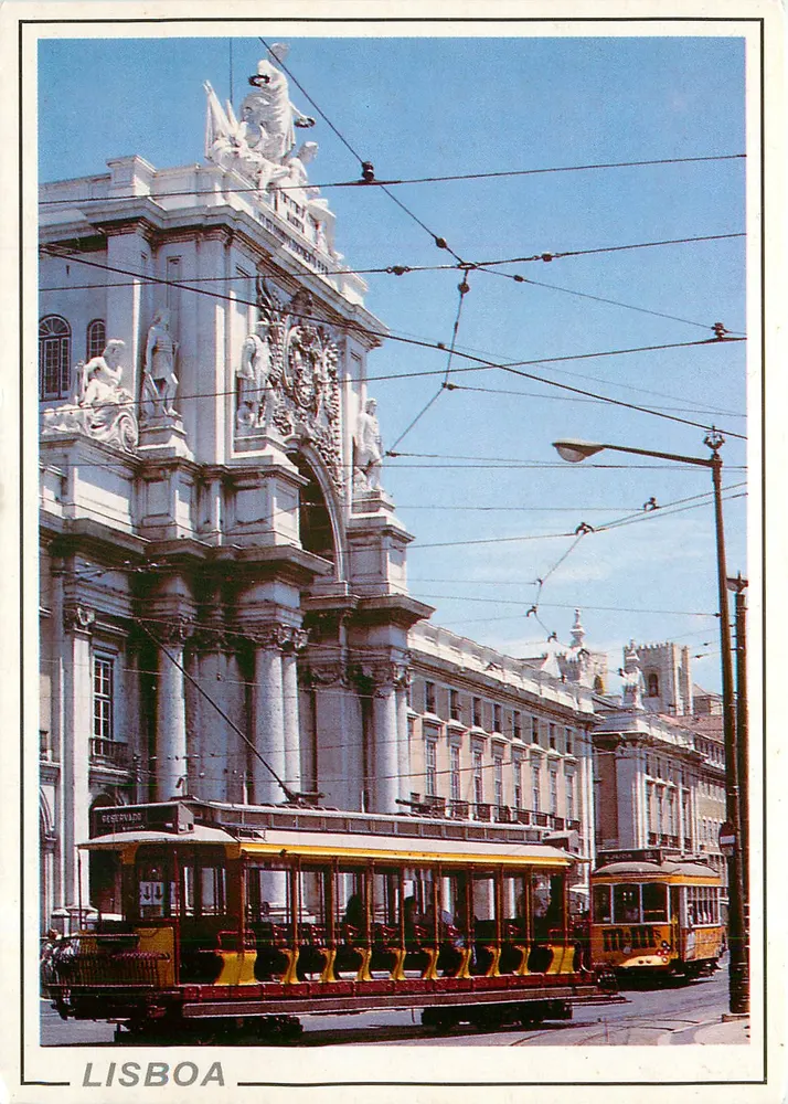 Арка Победы — Лиссабон — FOTOVISTA, LDA. n° 5234 - Лицевая сторона