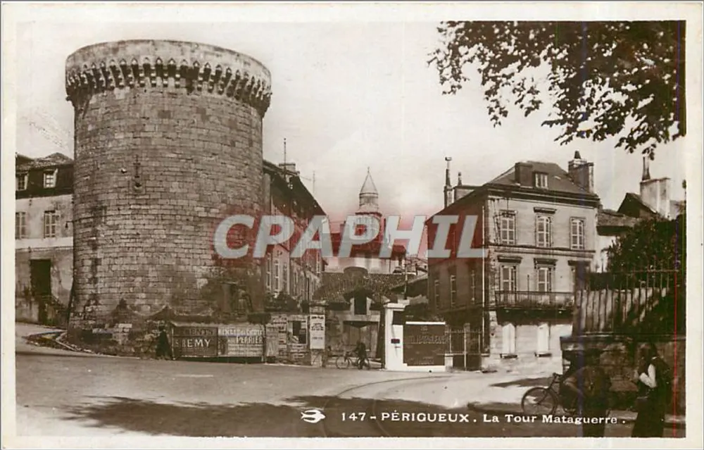 Périgueux - A Torre Mataguerre — editor Champeaudeau e Tarrasson (Limoges) - Frente
