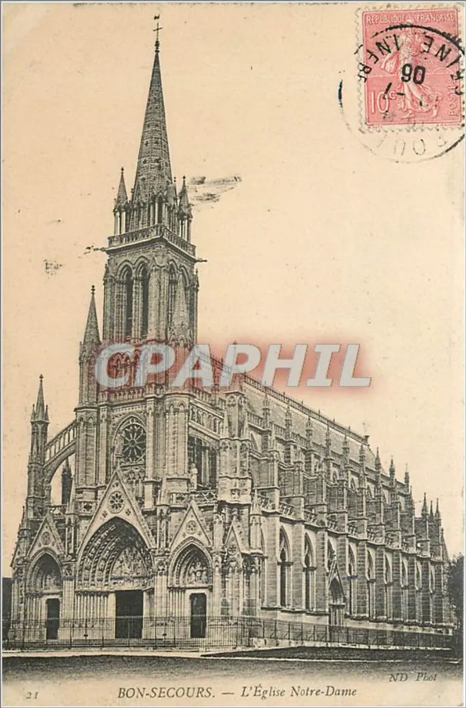 Bonsecours — De Kerk van Notre-Dame — ND Plot - Voorkant