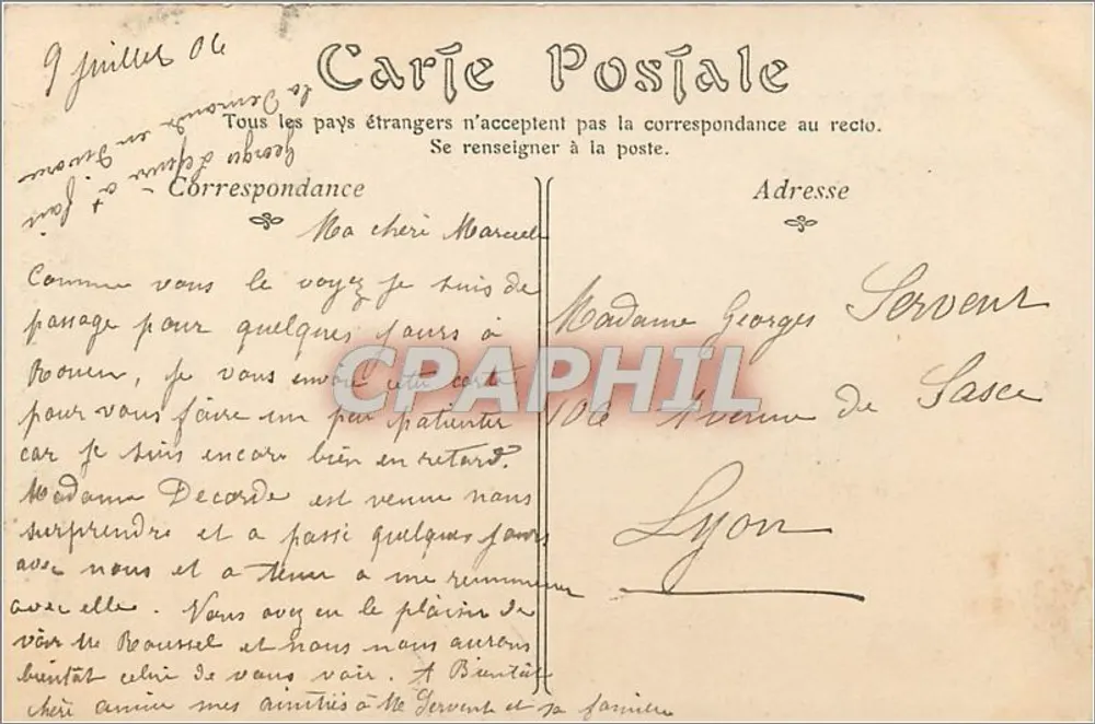 Bonsecours — De Kerk van Notre-Dame — ND Plot - Achterkant