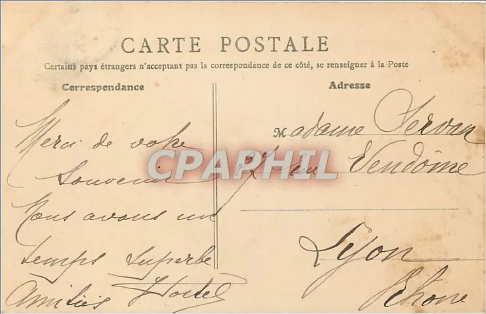 Trouville (Calvados) — Chalutier à quai — B.F., Paris, n°42 - Verso