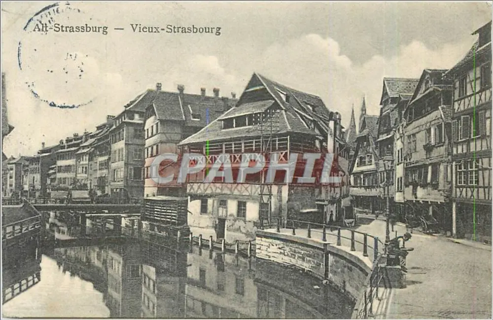 Alt-Strassburg — Velha Strasbourg — Strasbourg - Frente