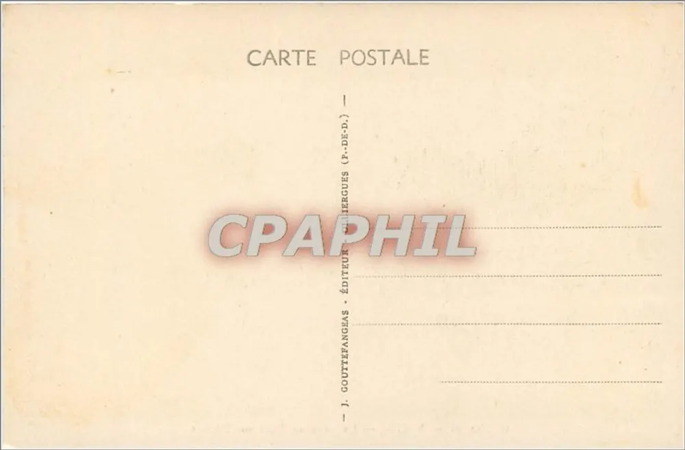 Vichy — Le nouveau Pont sur l'Allier — G. D'O. 31 - Verso