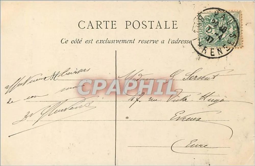 Schloss Pau — Bildschirme — La France délivrée — Verlag 'La France délivrée', n°10 - Rückseite