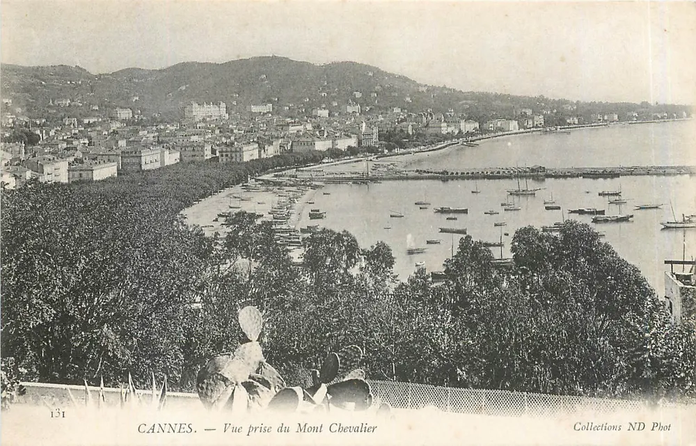 CANNES — Vue prise du Mont Chevalier — Collections ND Phot - Recto